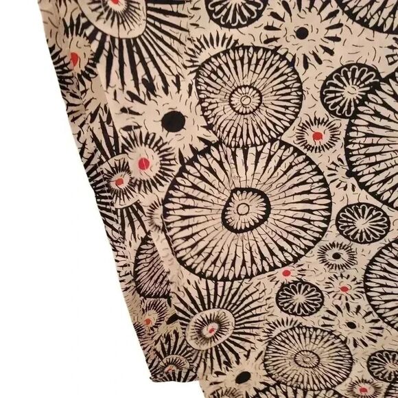 Soybury Women's White & Black Poly Caftan Swim Cover Up - Picture 10 of 13